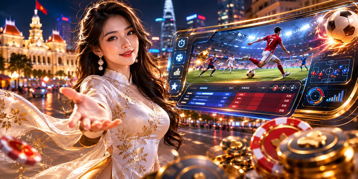 Người chơi casino trực tuyến tại Hồ Chí Minh với trang phục áo dài