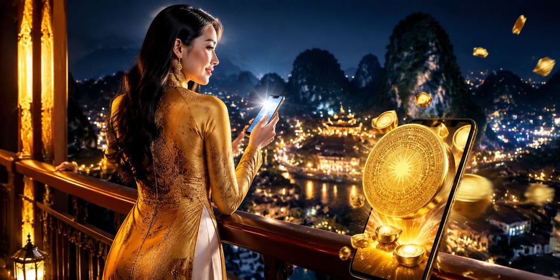 Người dùng trải nghiệm đặt cược trên điện thoại tại vùng Ninh Bình